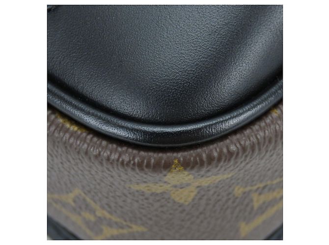 Borsa a Spalla Monogram Macassar Louis Vuitton Marrone Nero - vista 5