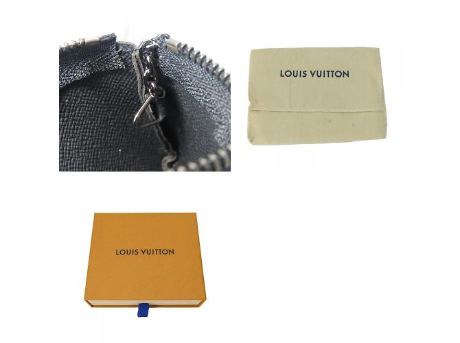 Portafoglio Monogram Eclipse Louis Vuitton Marrone Nero - vista 10