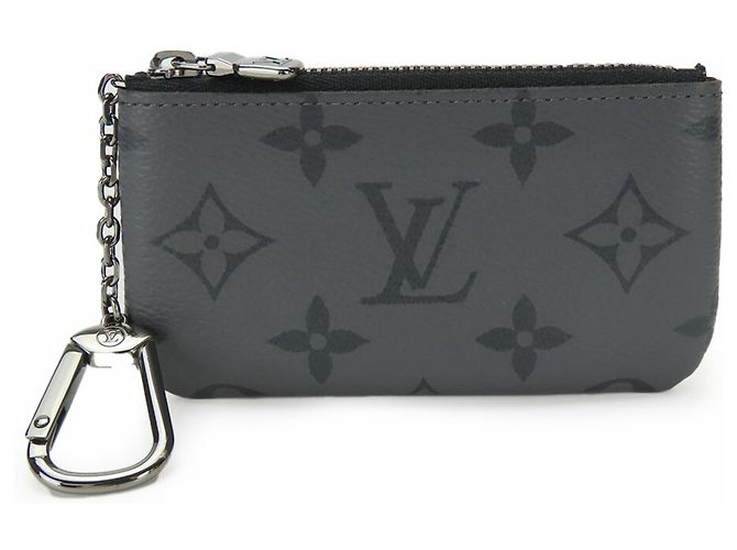 Portafoglio Monogram Eclipse Louis Vuitton Marrone Nero - vista 11