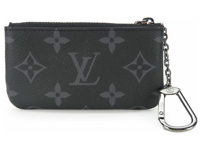 Portafoglio Monogram Eclipse Louis Vuitton Marrone Nero - vista 2