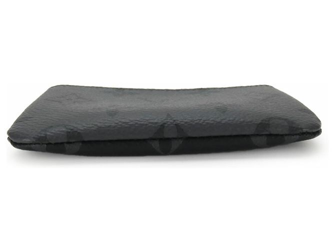 Portafoglio Monogram Eclipse Louis Vuitton Marrone Nero - vista 3