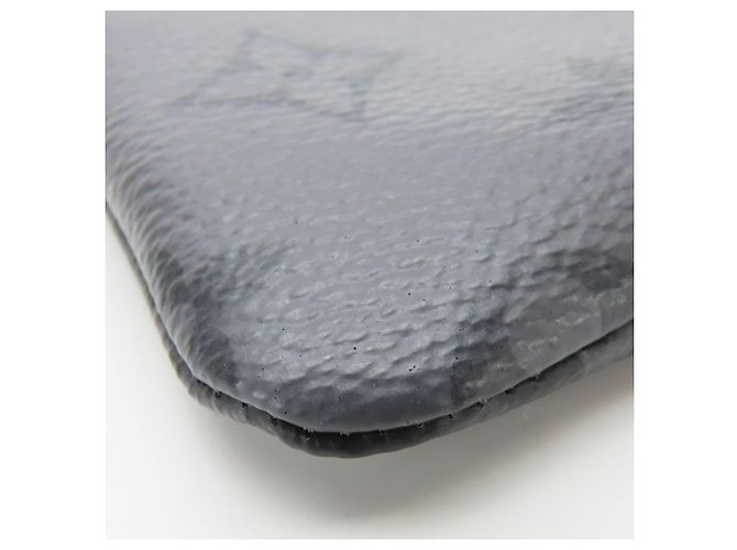 Portafoglio Monogram Eclipse Louis Vuitton Marrone Nero - vista 4