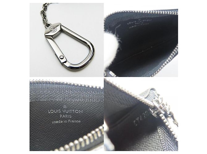 Portafoglio Monogram Eclipse Louis Vuitton Marrone Nero - vista 9