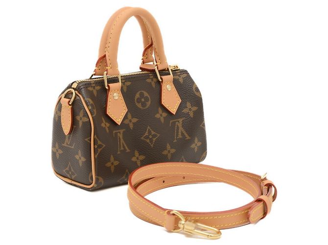 Borsa Nano Speedy Monogramma Louis Vuitton M81085 - vista 2