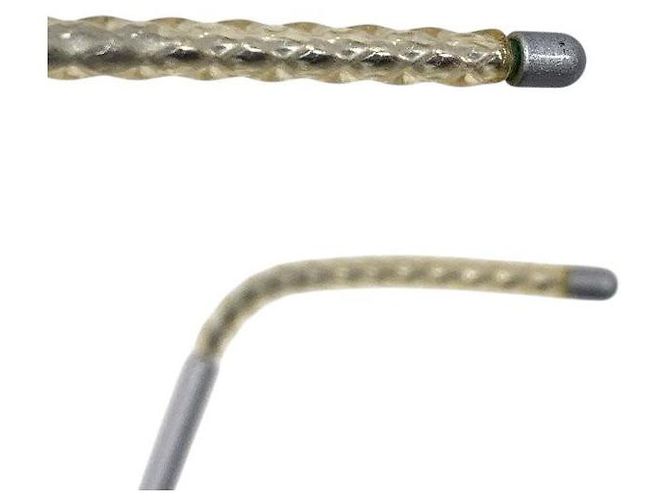 Chanel 4035 Rahmenlose silberne transparente Sonnenbrille - Ansicht 8