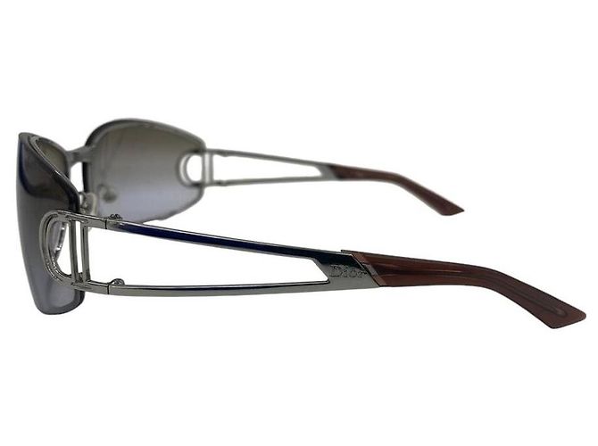 Sonnenbrille Logo silbergrau Christian Dior Diorissimo - Ansicht 2
