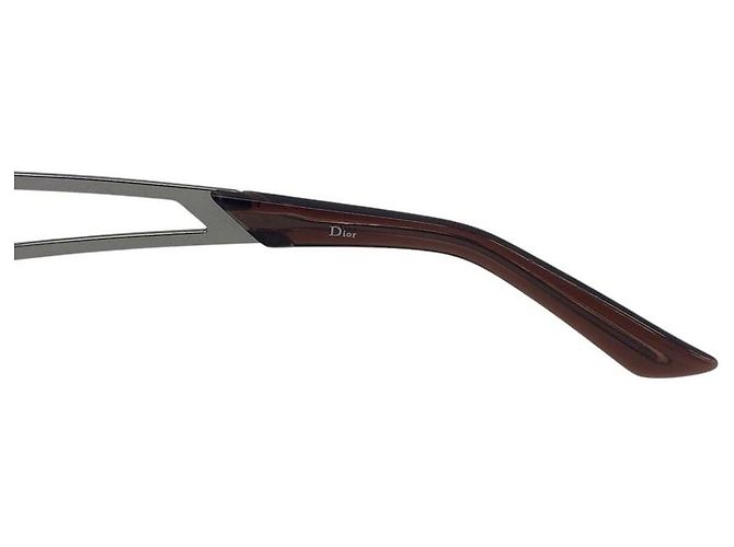 Sonnenbrille Logo silbergrau Christian Dior Diorissimo - Ansicht 5