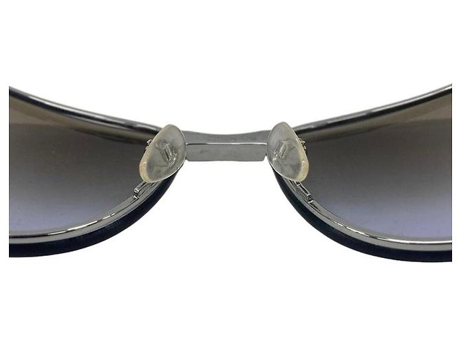 Sonnenbrille Logo silbergrau Christian Dior Diorissimo - Ansicht 7