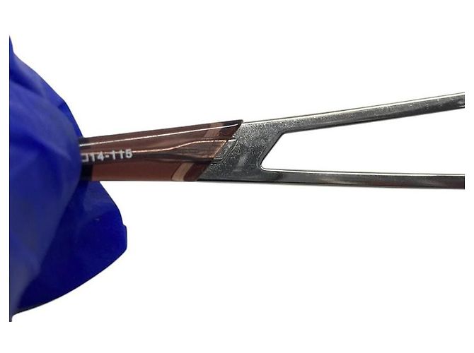 Sonnenbrille Logo silbergrau Christian Dior Diorissimo - Ansicht 9