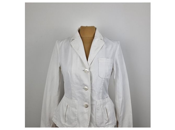 Chaqueta Ralph Lauren Blanca de Algodón Blanco - vista 2