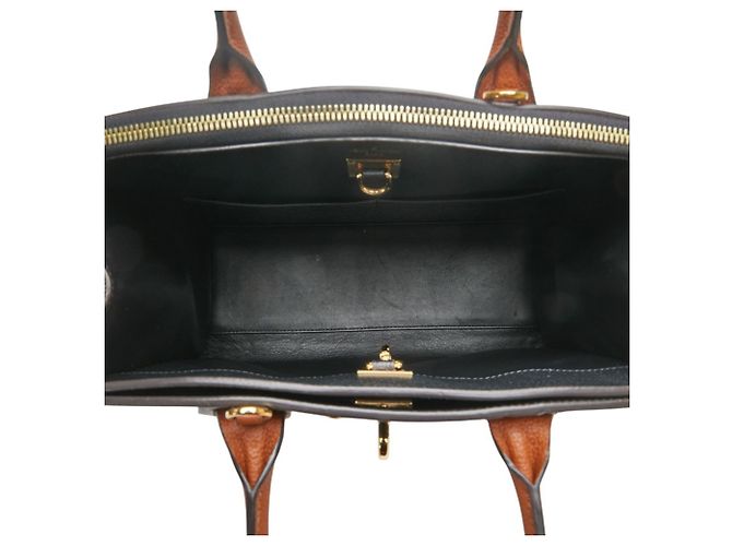 Borsa City Steamer MM di Louis Vuitton Marrone Nero Beige - vista 4