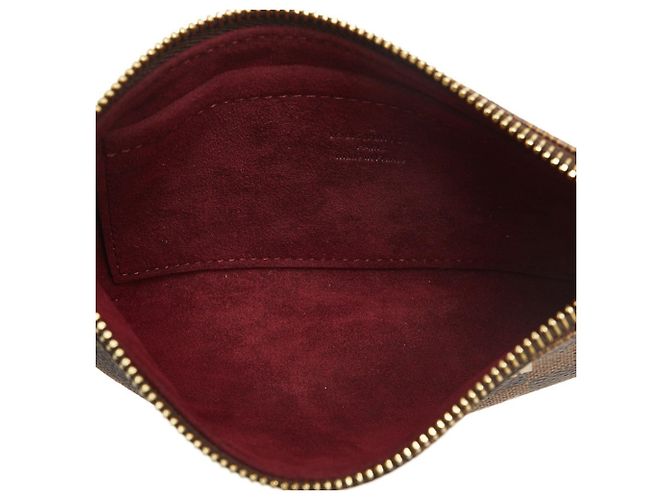 Pochette Mila MM con Cadena de Louis Vuitton Castaño - vista 6