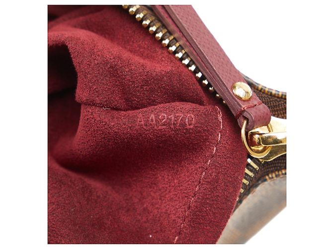 Pochette Mila MM con Cadena de Louis Vuitton Castaño - vista 8