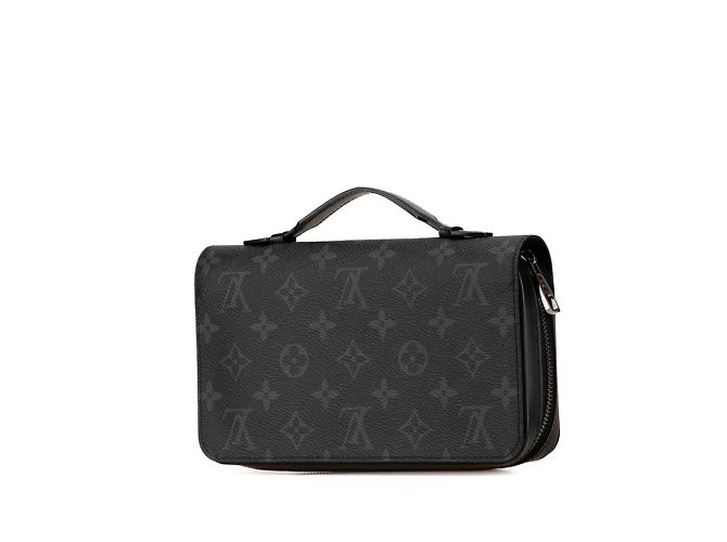 Cartera larga Zippy XL Monogram Eclipse Louis Vuitton Negro - vista 2