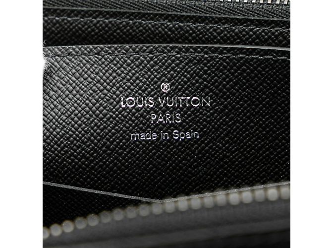 Cartera larga Zippy XL Monogram Eclipse Louis Vuitton Negro - vista 6