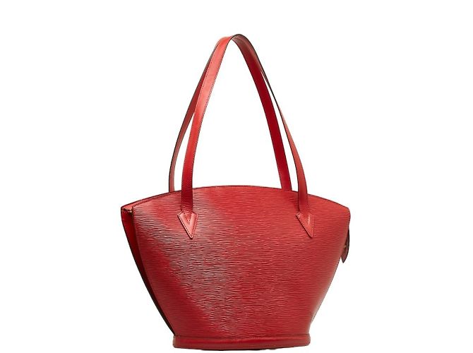 Borsa a Spalla Saint Jacques Epi Louis Vuitton Rosso - vista 2