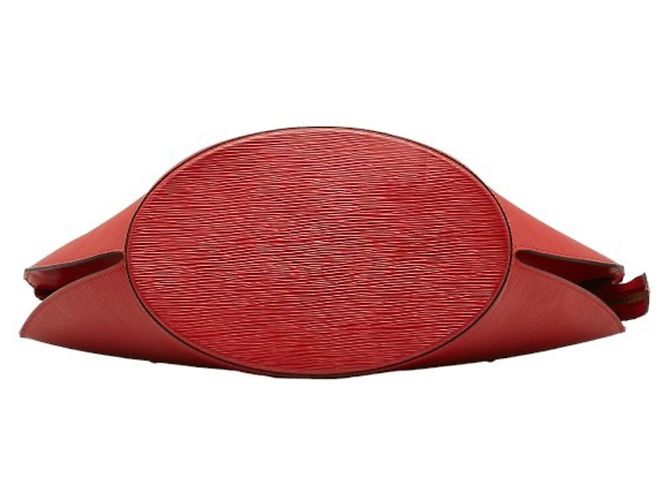 Borsa a Spalla Saint Jacques Epi Louis Vuitton Rosso - vista 4