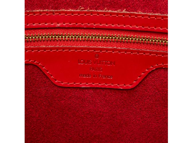 Borsa a Spalla Saint Jacques Epi Louis Vuitton Rosso - vista 7