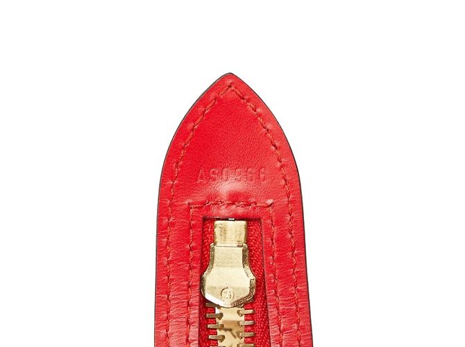 Borsa a Spalla Saint Jacques Epi Louis Vuitton Rosso - vista 8
