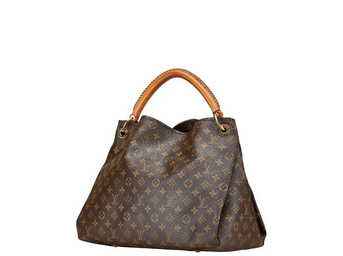 Sac à main Artsy MM Monogram Louis Vuitton Marron Monogramme - vue 2