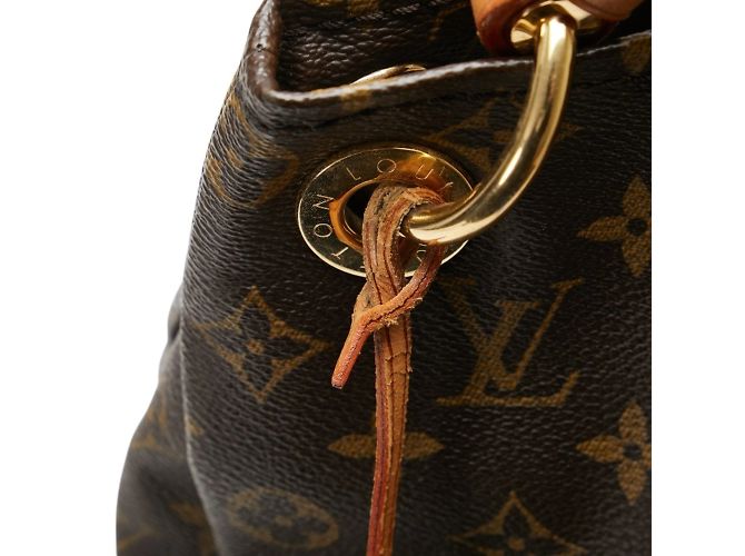 Sac à main Artsy MM Monogram Louis Vuitton Marron Monogramme - vue 4