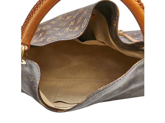 Sac à main Artsy MM Monogram Louis Vuitton Marron Monogramme - vue 6