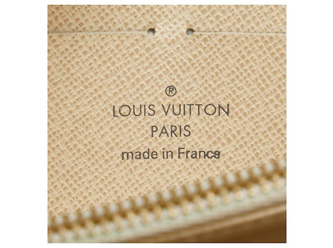 Zippy Cartera larga Damier Azur Louis Vuitton Blanco - vista 6
