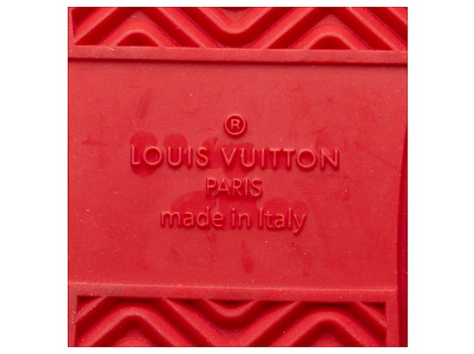 Sneakers della linea Rivoli di Louis Vuitton Bianco Rosso - vista 12