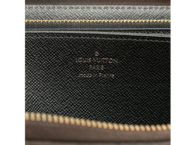 Louis Vuitton Monogram Giant Reverse Zippy Geldbörse Braun - Ansicht 6