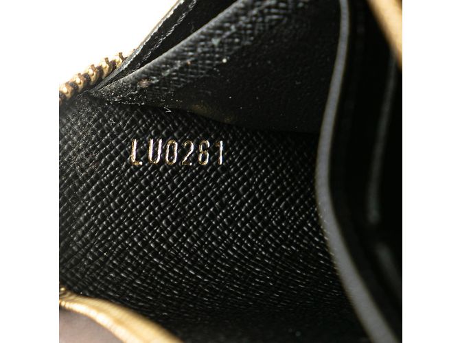 Louis Vuitton Monogram Giant Reverse Zippy Geldbörse Braun - Ansicht 7