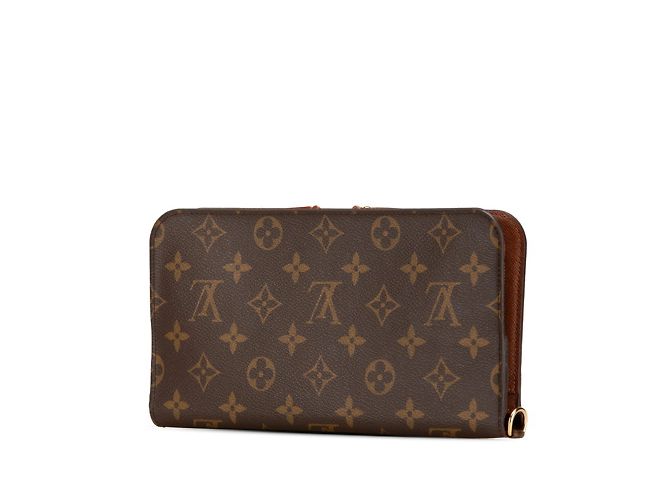 Lange Geldbörse Organizer Ansolite Monogram Louis Vuitton Braun - Ansicht 2