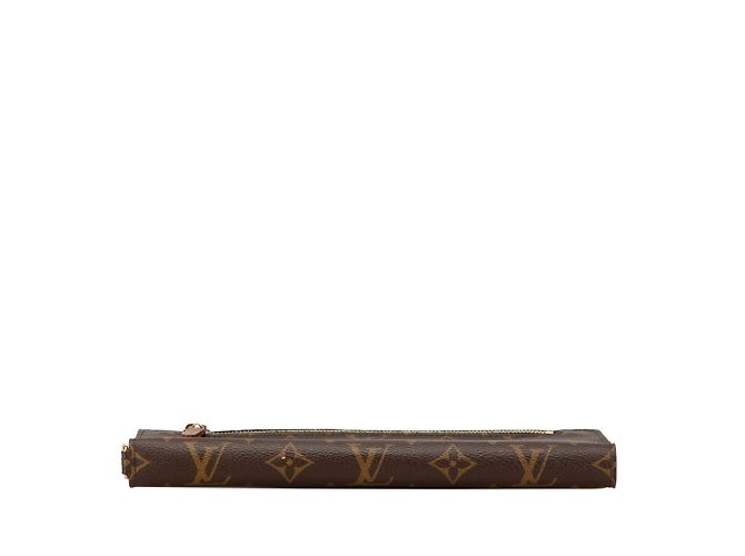 Lange Geldbörse Organizer Ansolite Monogram Louis Vuitton Braun - Ansicht 3