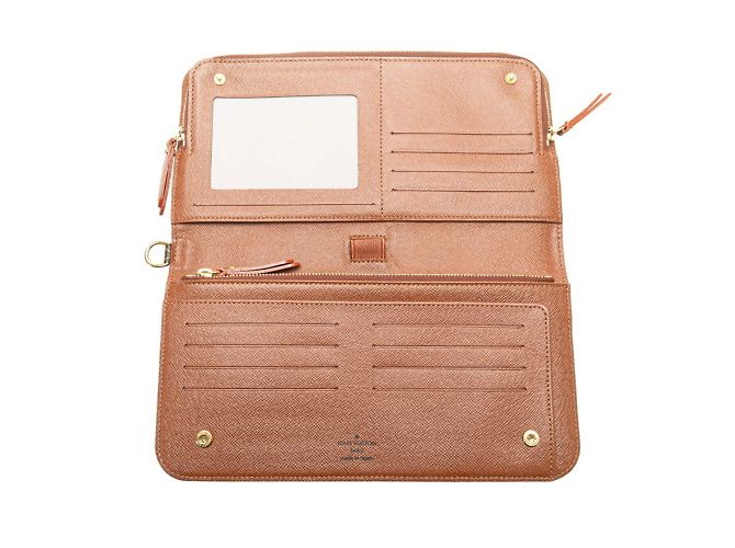 Lange Geldbörse Organizer Ansolite Monogram Louis Vuitton Braun - Ansicht 4