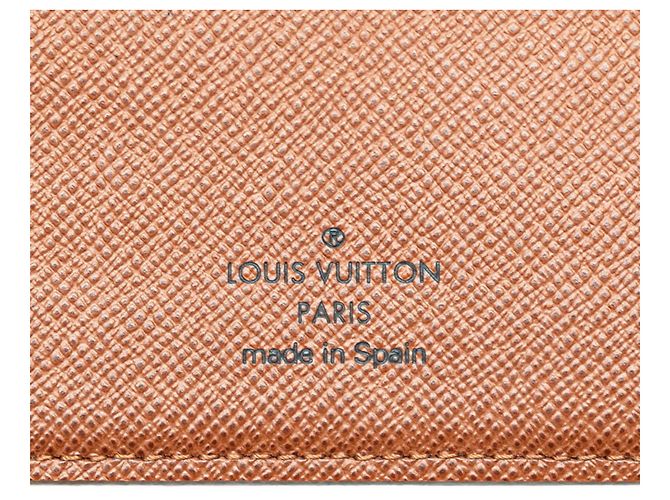Lange Geldbörse Organizer Ansolite Monogram Louis Vuitton Braun - Ansicht 7