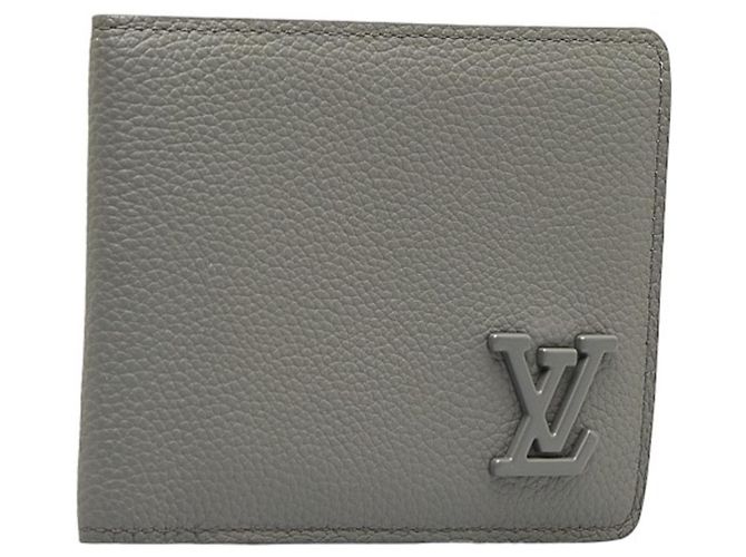 Portafoglio Bi-fold Aerogram Louis Vuitton Marrone - vista 2