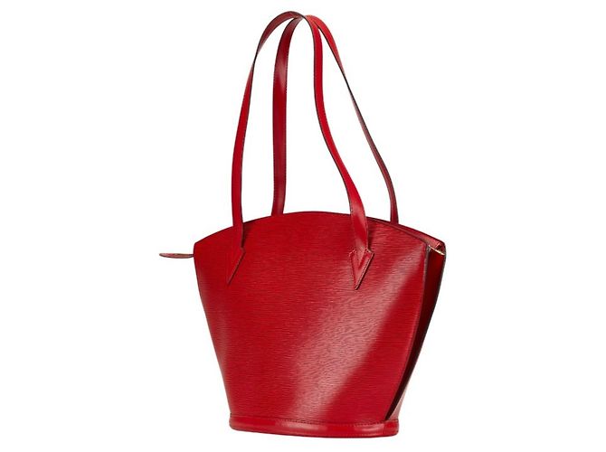 Borsa a Spalla Saint Jacques Epi Louis Vuitton Rosso - vista 2