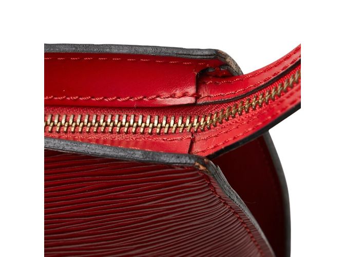 Borsa a Spalla Saint Jacques Epi Louis Vuitton Rosso - vista 5