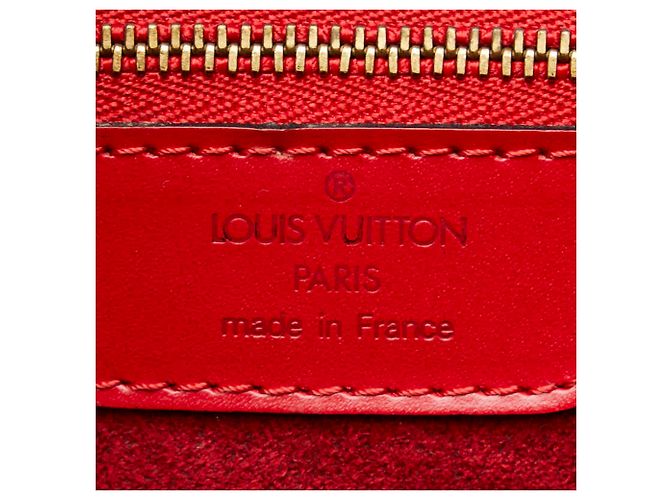 Borsa a Spalla Saint Jacques Epi Louis Vuitton Rosso - vista 7
