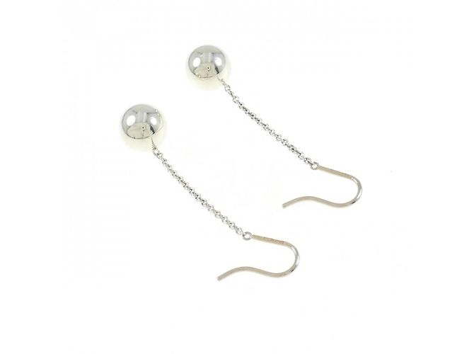 Tiffany & Co Orecchini a goccia Tiffany in argento 925 - vista 3