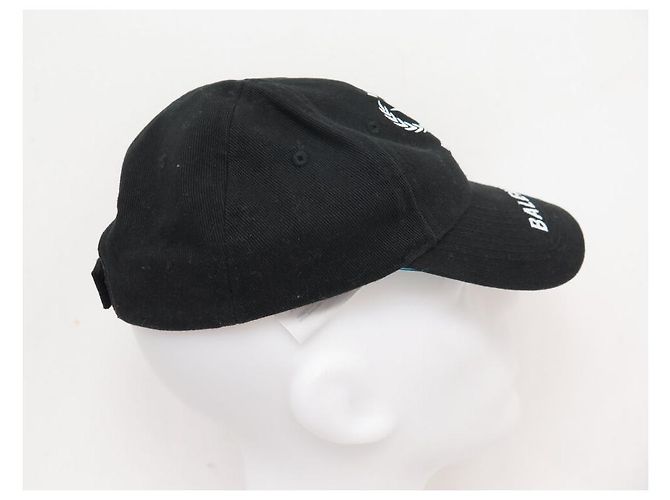 NUEVA GORRA BALENCIAGA WFP PROYECTO MUNDIAL DE ALIMENTOS 612955 L 58 EDICIÓN LIMITADA GORRA Negro - vista 4