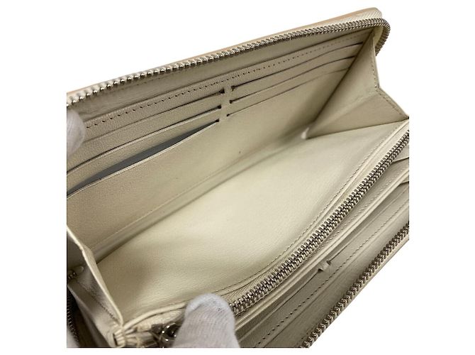 Carteira Zippy Python Louis Vuitton N97773 Branco - vista 6