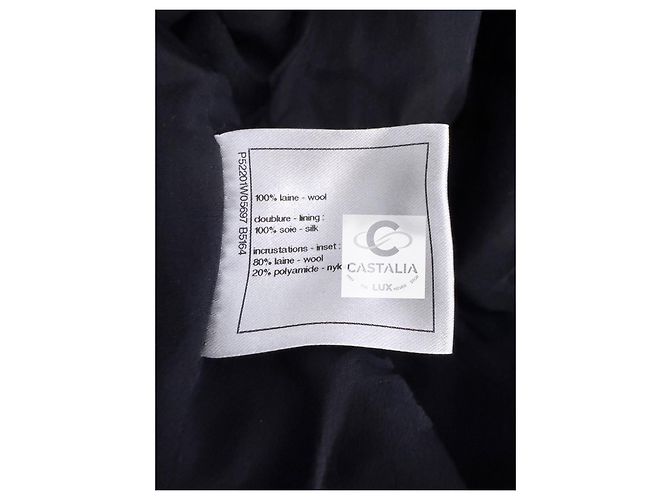 Chanel Beige Hahnentritt Tweedjacke mit CC-Buttons - Ansicht 13