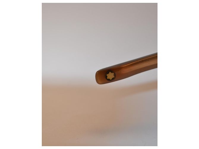 Montblanc Occhiali da sole MB91/S Marrone Oro D'oro - vista 5