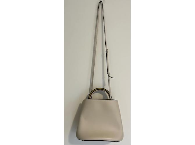 Borsa a secchiello Pannier di Marni Bianco sporco - vista 5
