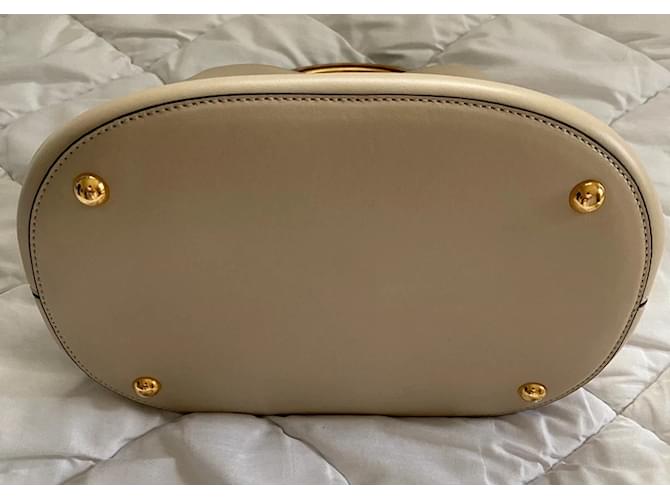 Borsa a secchiello Pannier di Marni Bianco sporco - vista 6