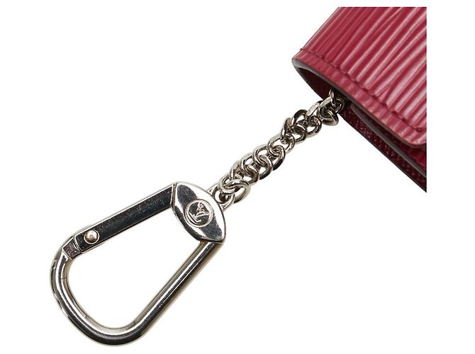 Pochette Epi Louis Vuitton in rosa fucsia Fuschia - vista 6