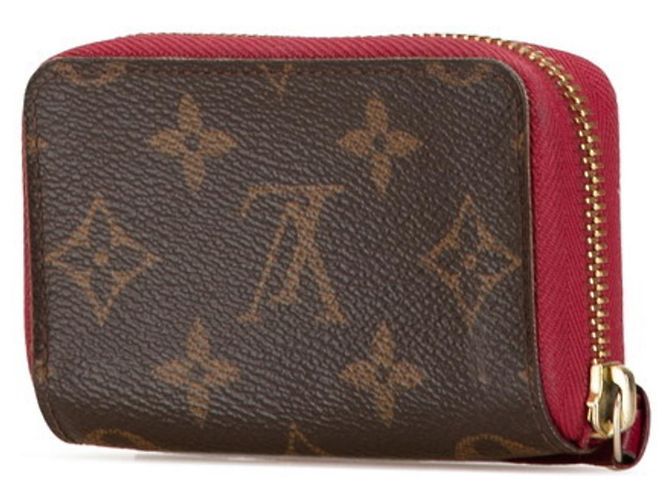 Estojo multi-cartões Monogram Louis Vuitton Vermelho Fuschia Monograma - vista 2