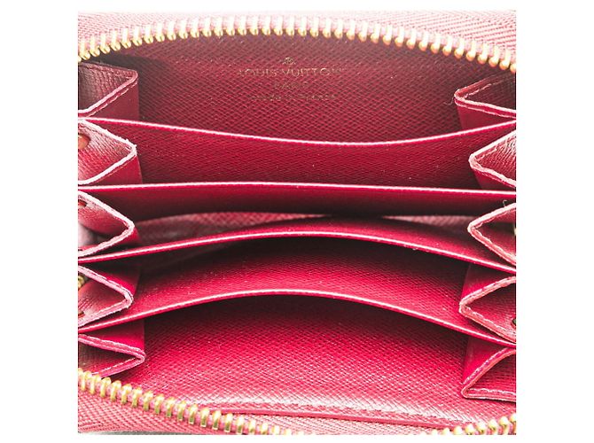 Estojo multi-cartões Monogram Louis Vuitton Vermelho Fuschia Monograma - vista 4