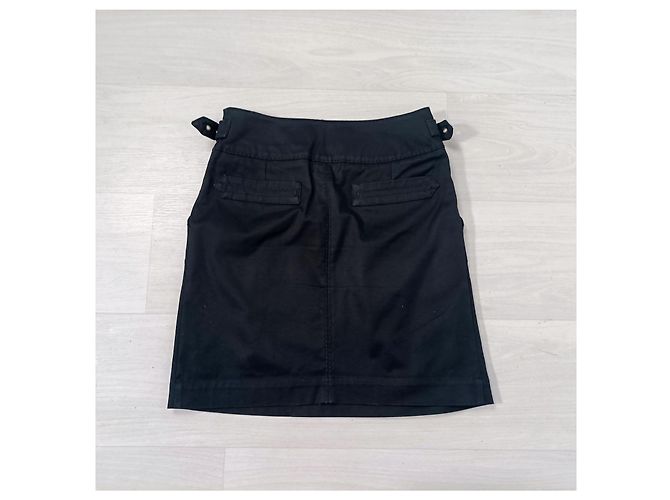 Max & Co vestido corto negro con cinturón - vista 2
