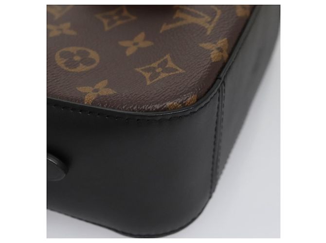 LOUIS VUITTON Monogram Saintonge Schultertasche Schwarz M43555 LV Auth 99976SA Monogramm - Ansicht 12